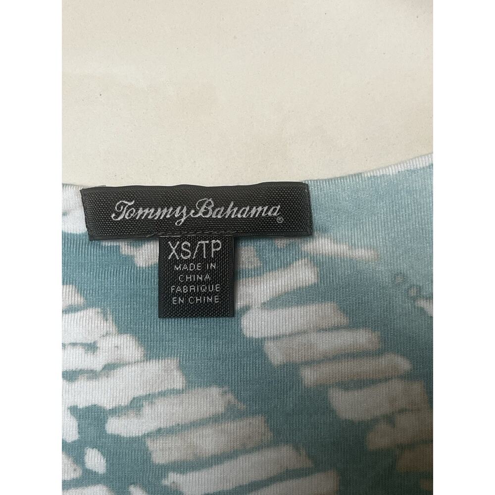 Tommy Bahama Tropical Print Maxi Dress Sz XS Green Vacation Resort - Picture 3 of 9